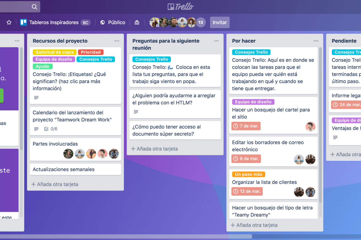 Herramienta de proyectos Trello